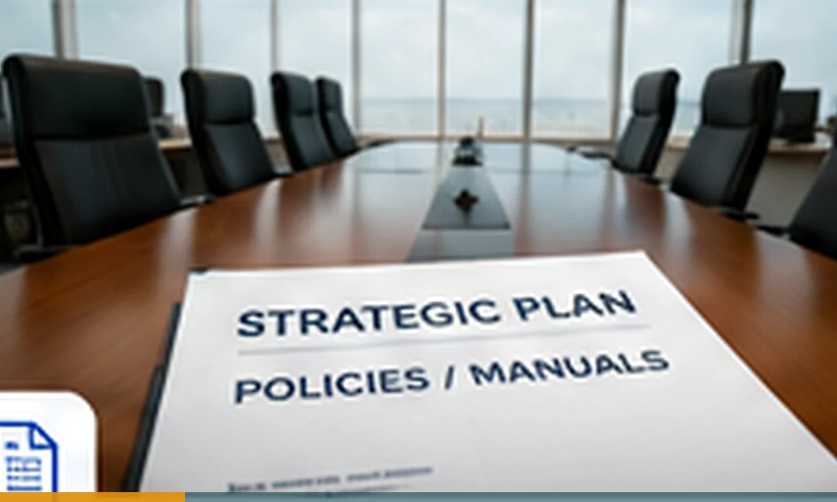 Illustrative visual for Development of a Three-Year Organizational Strategic Plan (2026–2028) and Three Organizational Policies/Manuals for the Amhara Regional State Civil Society Organizations Council